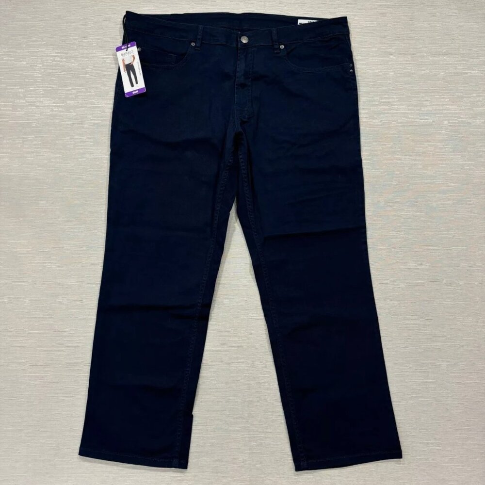 Buffalo SAM Navy Blue Jeans Men's 40 x 30" Slim Fit Straight Leg Denim Pants